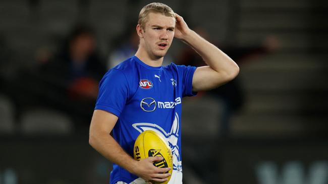 Jason Horne-Francis had a tough first year in the AFL. Picture: Michael Willson/AFL Photos via Getty Images