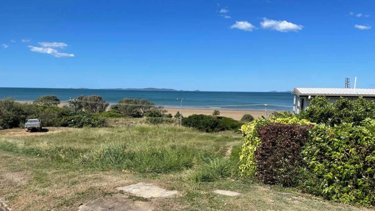 Views of the ocean from the property.