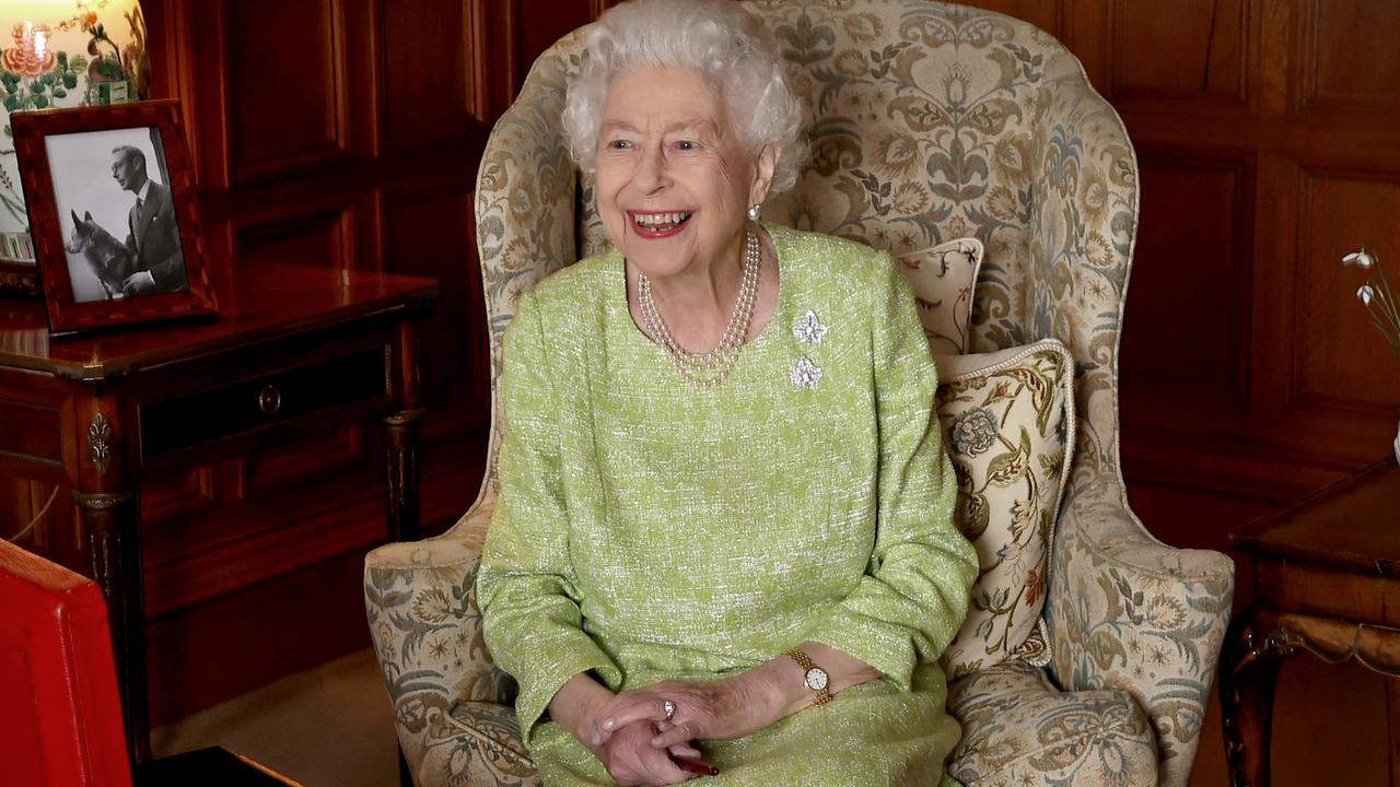 Queen Elizabeth was photographed at Sandringham House on February 2, 2022, to mark the start of her Platinum Jubilee Year. Picture: Getty Images.
