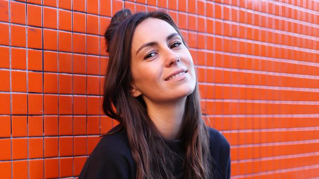 Australian singer Amy Shark poses for a portrait in Darlinghurst, Sydney. Picture: Brett Costello