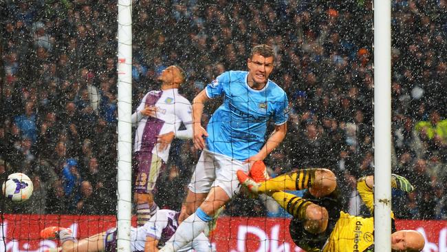 Another crucial goal from Dzeko.