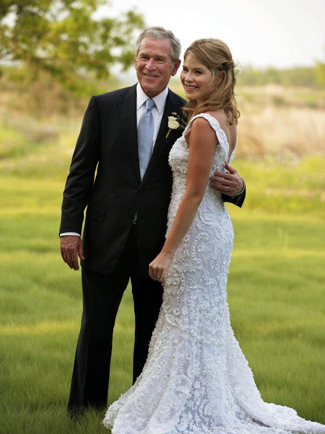 Jenna with her dad on her wedding day.