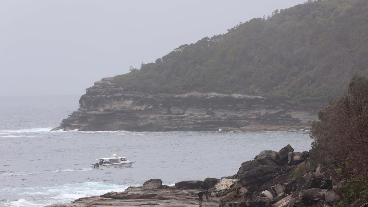 He was last seen on Wednesday at Blue Fish Point, before he went missing. Picture: NCA NewsWire / Damian Shaw
