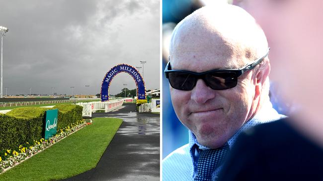 Cyclone Alfred has the future of Saturday QTIS Jewel meeting at the Gold Coast in the balance, with trainer Liam Birchley calling for clarity on contingency plans from Racing Queensland.