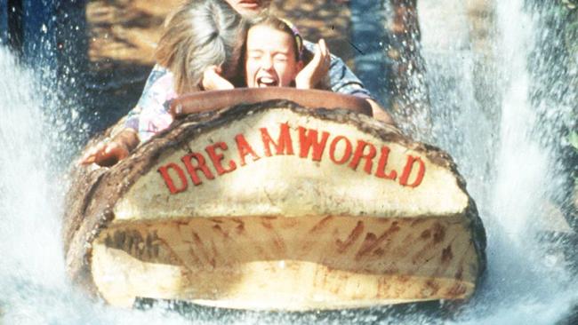 The log ride at Dreamworld is more than three decades old.