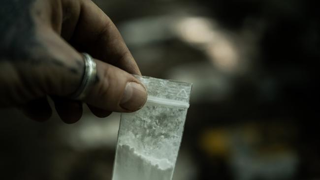 A small bag of cocaine. Picture: Generic