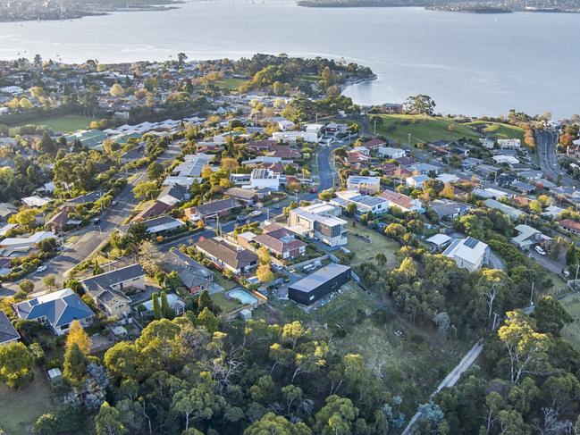 Hobart aerial. Picture: Supplied