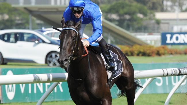 Old North will be finishing strong with 53kg on his back. Picture: Simon Bullard