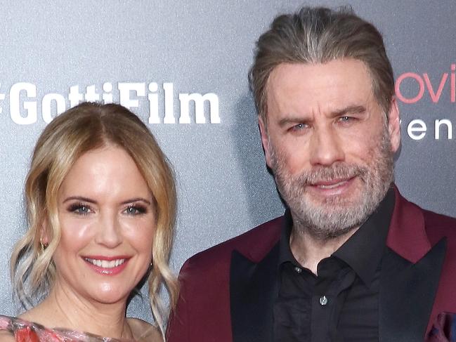 NEW YORK, NY - JUNE 14:  Actors Kelly Preston and John Travolta attend the "Gotti" New York premiere at SVA Theater on June 14, 2018 in New York City.  (Photo by Jim Spellman/WireImage)