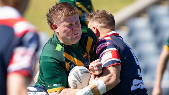 Thrives in contact: Damaging prop Harrison Fletcher. Picture: Julian Andrews.