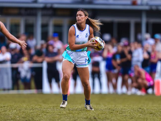 Taliah Fuimaono at the All Stars game late last year.