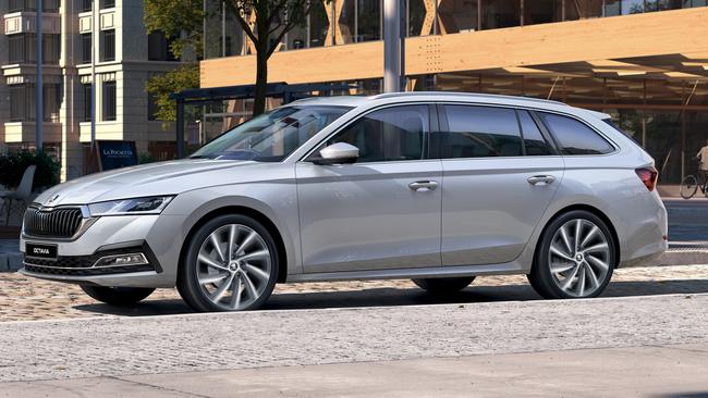 Skoda’s turbocharged petrol Octavia wagon is almost as fuel efficient as some hybrids.