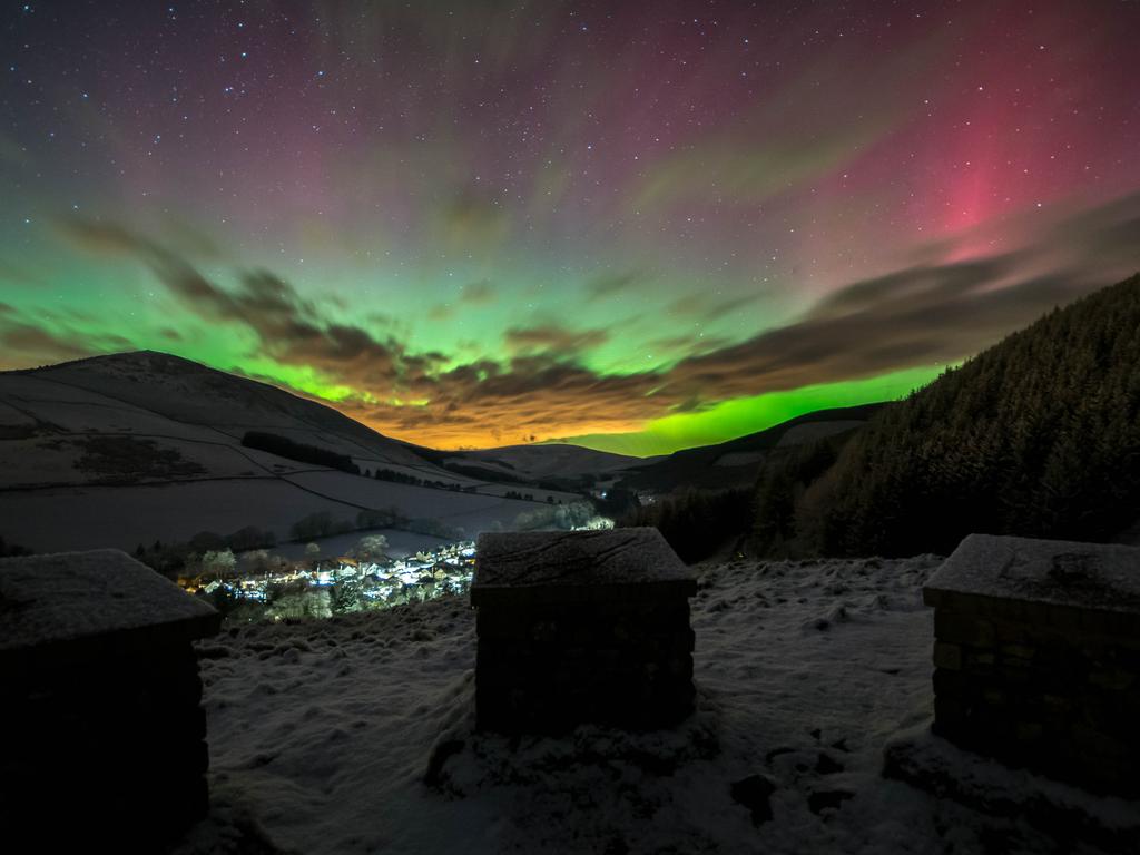 While the Town Sleeps... Innerleithen, United Kingdom. Picture: Ross Campbell/Insight Astronomy Photographer of the Year 2016