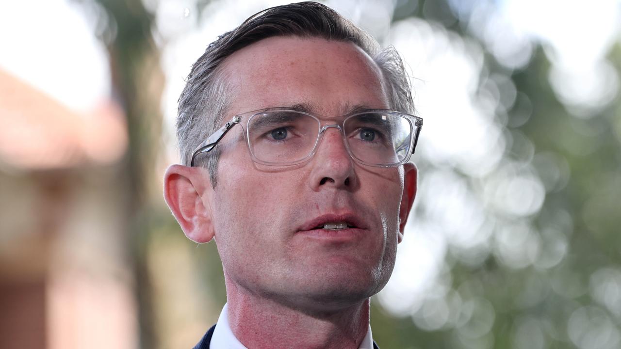 NSW Premier Dominic Perrottet has condemned megachurch Hillsong over an event that saw shirtless, maskless revellers dancing and singing in huge crowds. Picture: NCA NewsWire/Damian Shaw