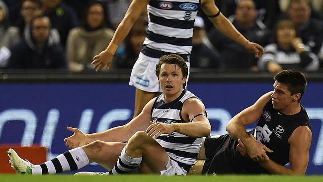 Patrick Dangerfield will discover his fate from the MRP.