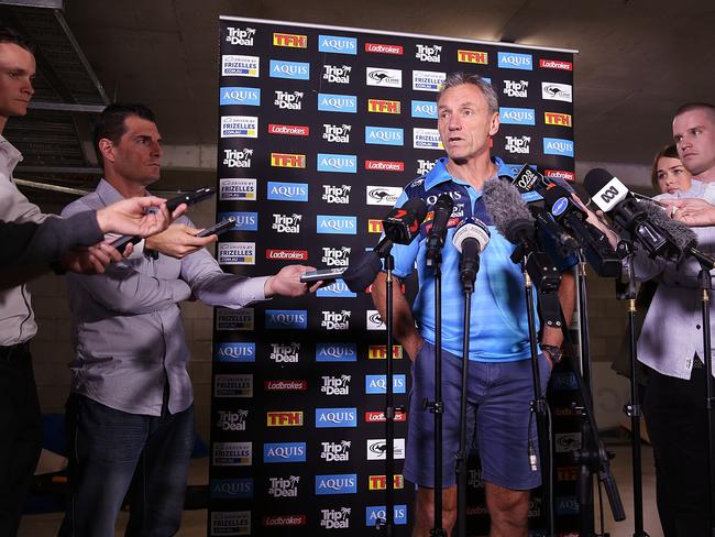 Neil Henry says he wants to remain Titans coach next year. Picture: Getty Images