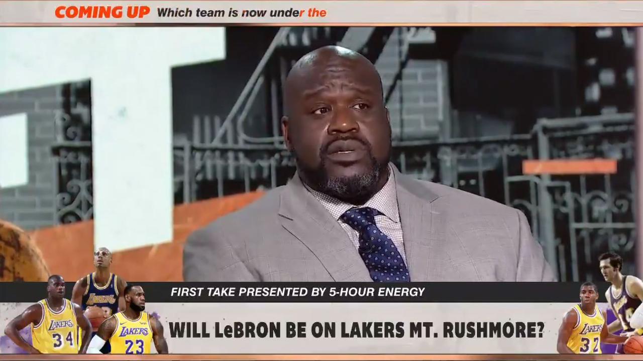 Shaq couldn't believe what he was hearing