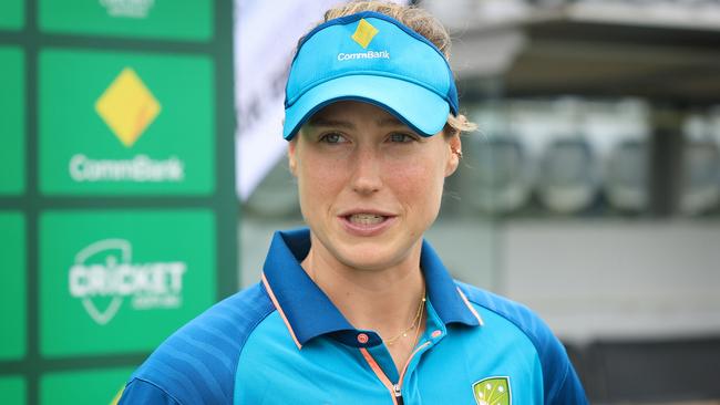 Ellyse Perry didn’t want to weigh on the debate to change the date of Australia Day. Picture: Mark Evans/Getty Images