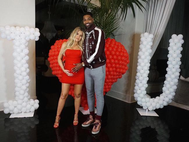 Khloe Kardashian and Tristan Thompson openly said they were trying for another baby last year. Picture: Instagram