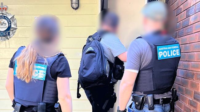 The Australian Federal Police have been involved in a week long blitz on the Gold Coast and northern NSW. Picture Supplied