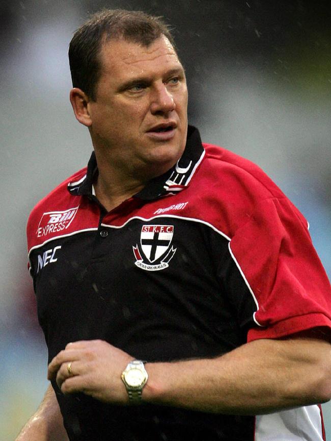 Outspoken former St Kilda coach Grant Thomas.