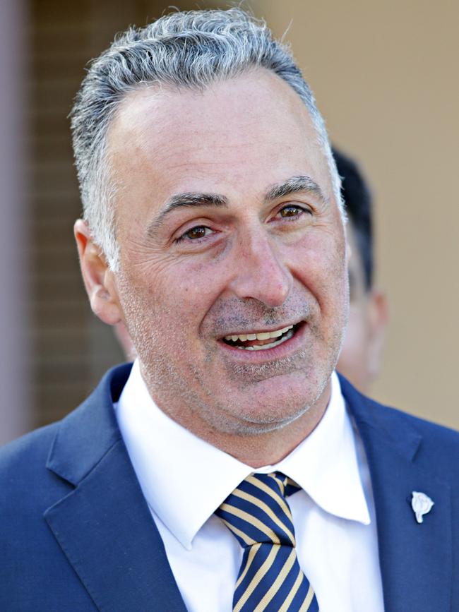 Minister for Sport John Sidoti.