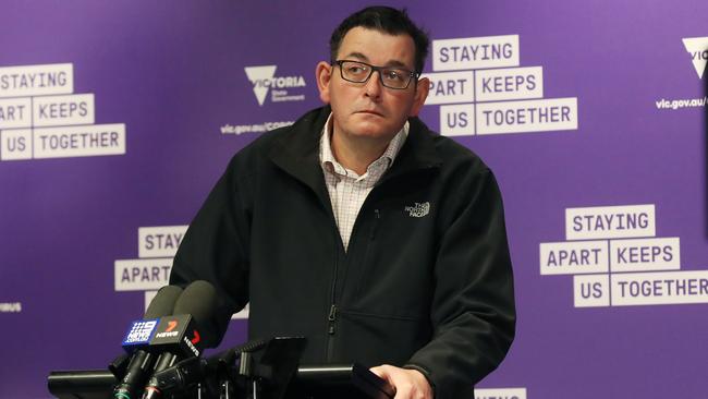 Victorian Premier Dan Andrews. Picture: David Crosling/NCA NewsWire