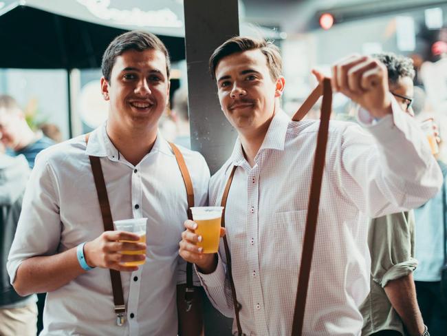 Put on some Lederhosen and enjoy a beer at Oktoberwest. Picture: Jared Leibowitz