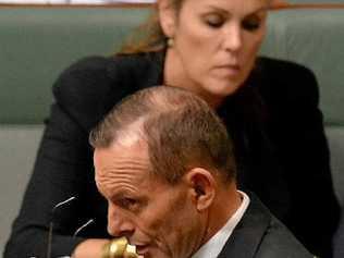 ROAD TO RUIN: Tony Abbott and Peta Credlin.