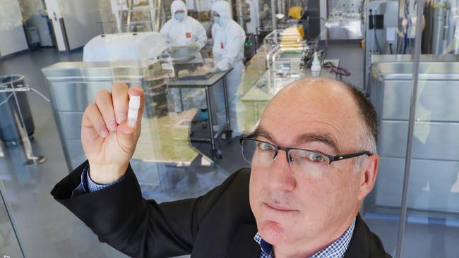 CSL chief scientific officer Andrew Nash at CSL’s Broadmeadows facility. Picture: David Crosling