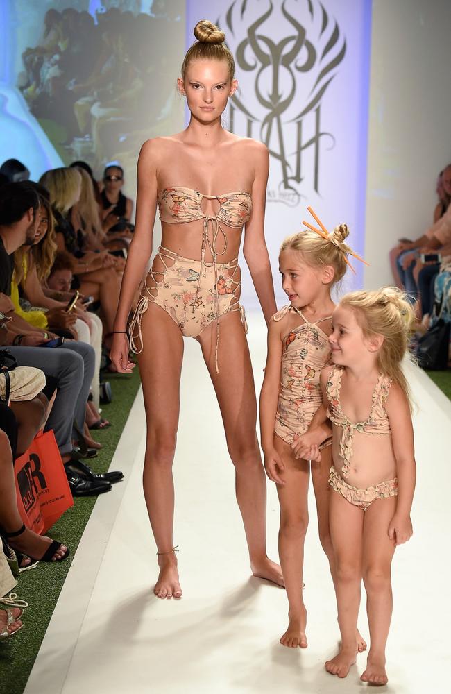 Child models in bikinis spark controversy fashion show | news.com.au — Australia's leading news site