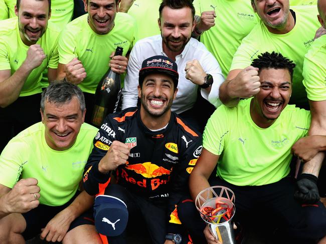 Daniel Ricciardo delivers Max Verstappen sex analogy, Belgian Grand ...