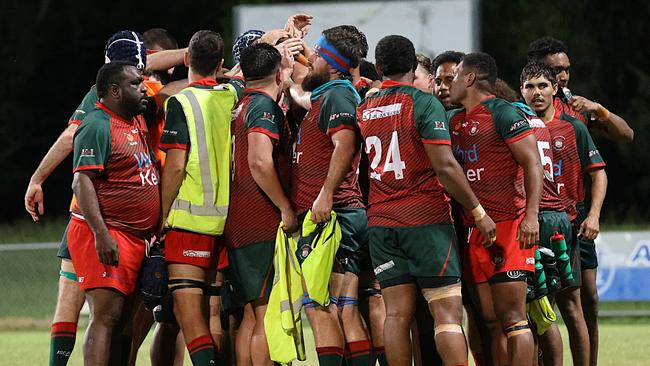 South Darwin A-grade men's team. Picture: From The Sideline Sports Photography.