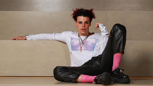 Yungblud loves Australia and says he feels like an Aussie. Picture: Justin Lloyd.