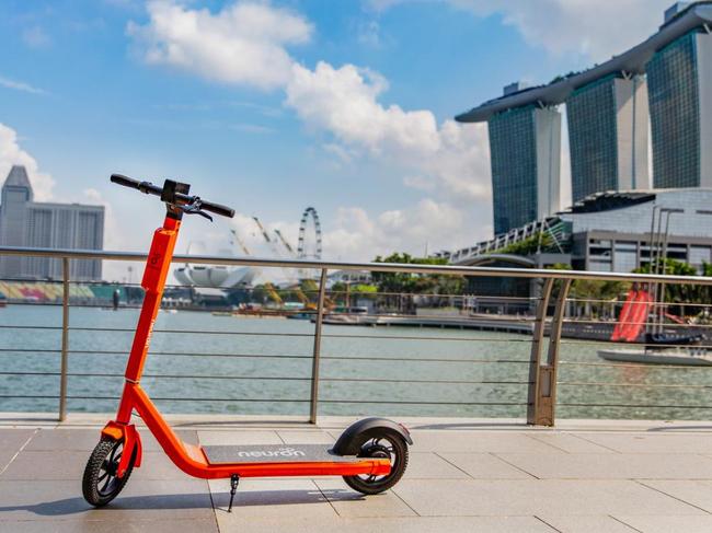 Neuron Mobility scooters will be introduced into Brisbane