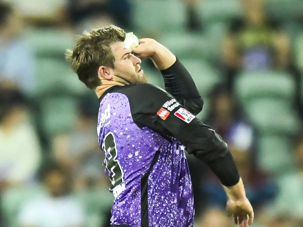 Corey Anderson has stepped up with the ball for the Hurricanes. Picture: Simon Sturzaker/Getty Images