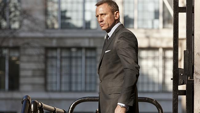 Still 007 in film ... Daniel Craig stars as James Bond in SKYFALL. Picture: Supplied