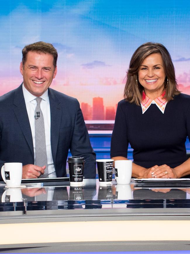 Karl Stefanovic and Lisa Wilkinson are not on friendly terms following her 2017 Today show exit.