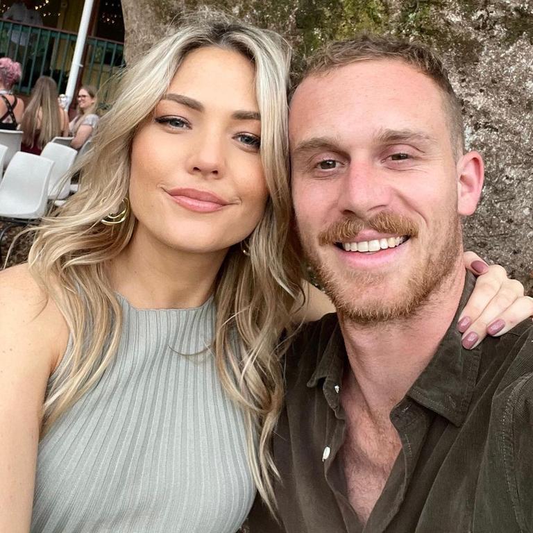 Sam Frost and partner Jordie Hansen live in Noosa. Photo: Instagram