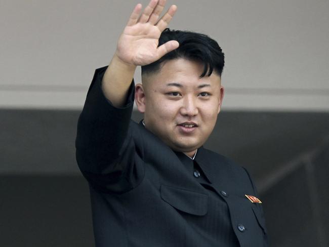 Not happy ... North Korea’s leader Kim Jong-un. Picture: AP