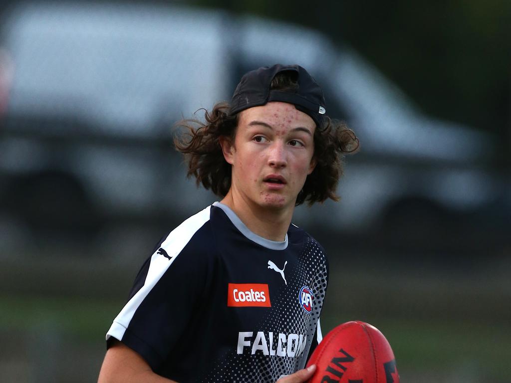 Geelong Falcons Training.