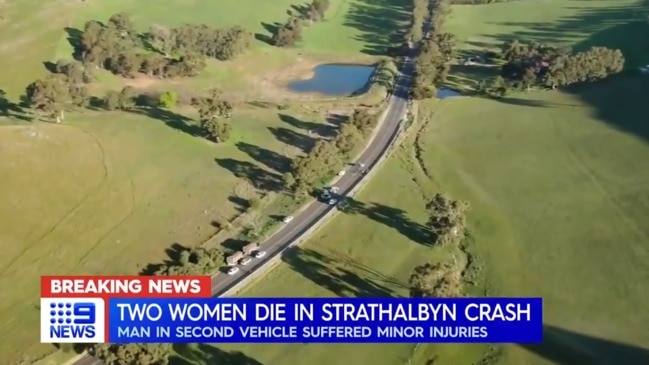 Two women killed in collision near Strathalbyn (9 News)