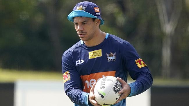 Gold Coast Titans had given Brian Kelly until today to decide if he would have the flu injection. Photo Dave Hunt.