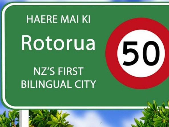 Rotorua is NZ's first bilingual city.