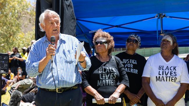 Alice Springs rally over Yuendumu shooting