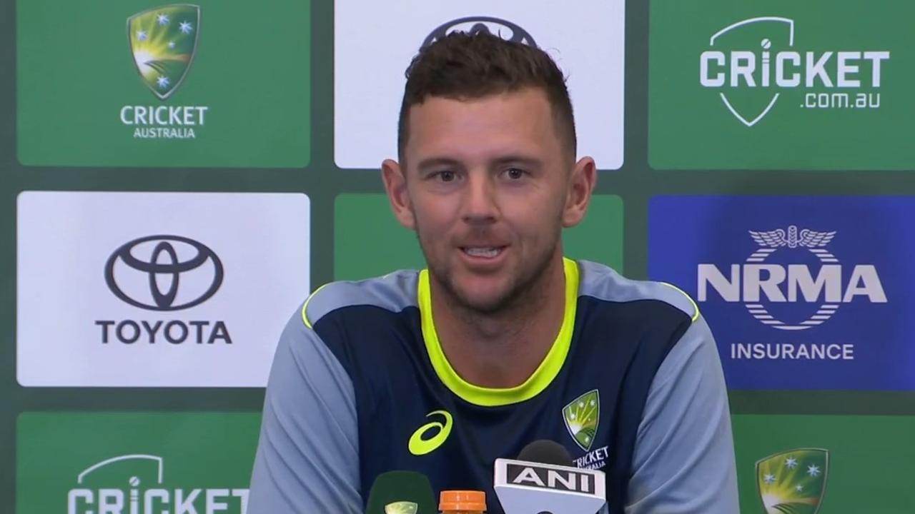 Josh Hazlewood's comments raised eyebrows. Photo: Fox Cricket.