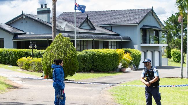 The house where Samer Marcus was shot. Picture: Julian Andrews