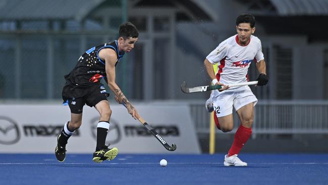 Territory Stingers in action during their first season in the Malaysian Hockey League. Picture: Muhd Haziq