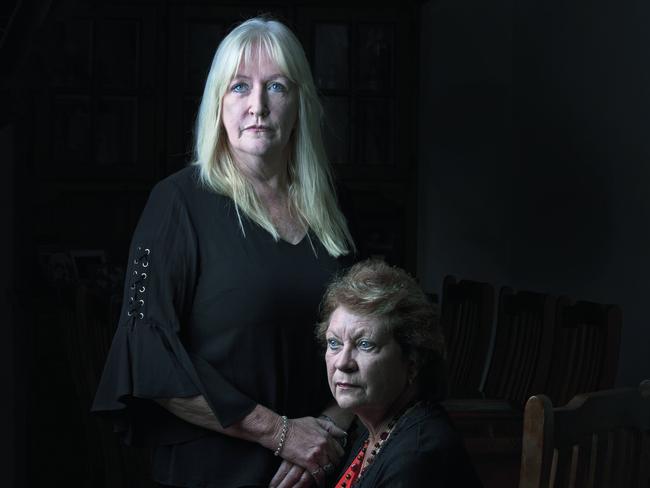 EMBARGO FOR TWAM 21 JULY 2018 NO RUSE WITHOUT PERMISSION FEE APPLIES 'Deceased' story Pic : Justine Walpole Denise Davies and Kerry Oestreich