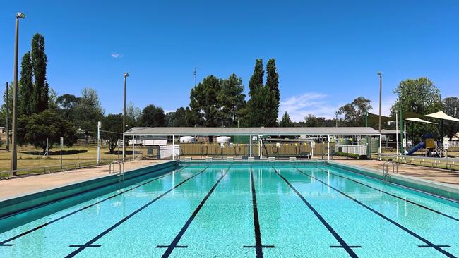 Coonabarabran swimming pool. Photo: Supplied.